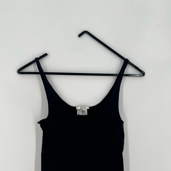 Wolford Dainty Thin Strap String Black Bodysuit - Picture 1 of 5